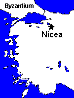 The Nicene Creed was first written in 325 at the Council of Nicea, near Constantinople, known earlier as Byzantium.